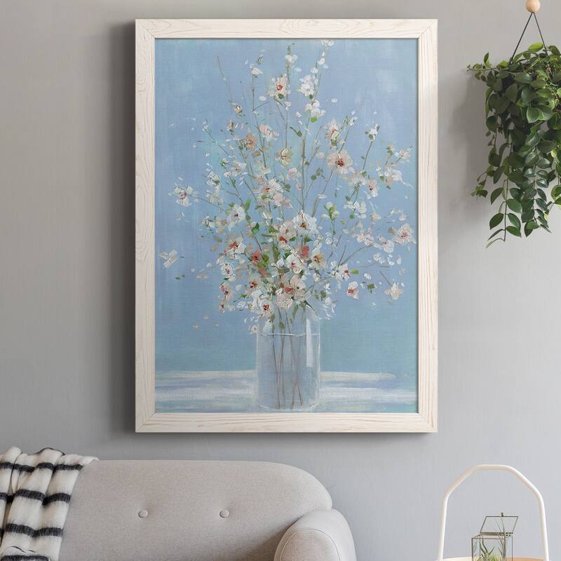 Cherry Blossom Arrangement-Premium Framed Canvas - Ready to Hang