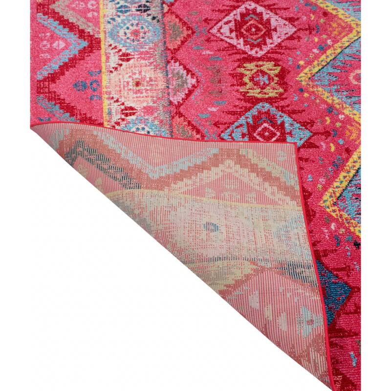 Noori Rug Sapphire Gearldine Distressed Boho Pattern Area Rug