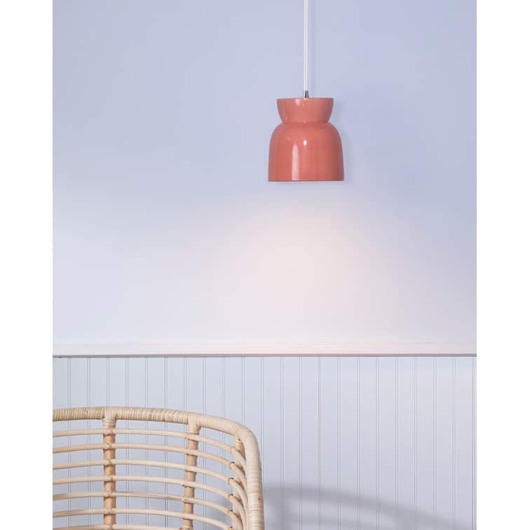 Ceramic Large Hourglass Pendant