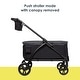 preview thumbnail 3 of 15, Baby Trend Expedition® LTE 2-in-1 Stroller Wagon, Madrid Black