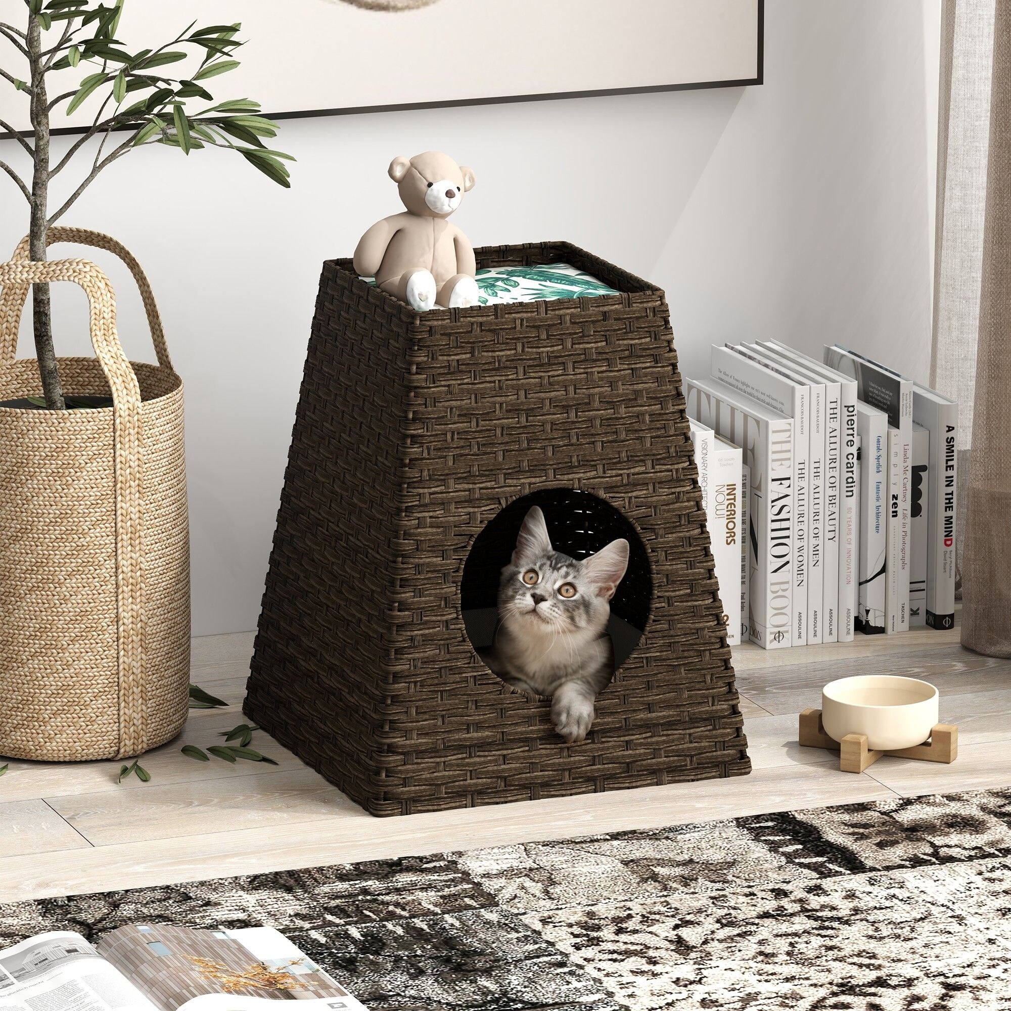 Rattan litter box new arrivals