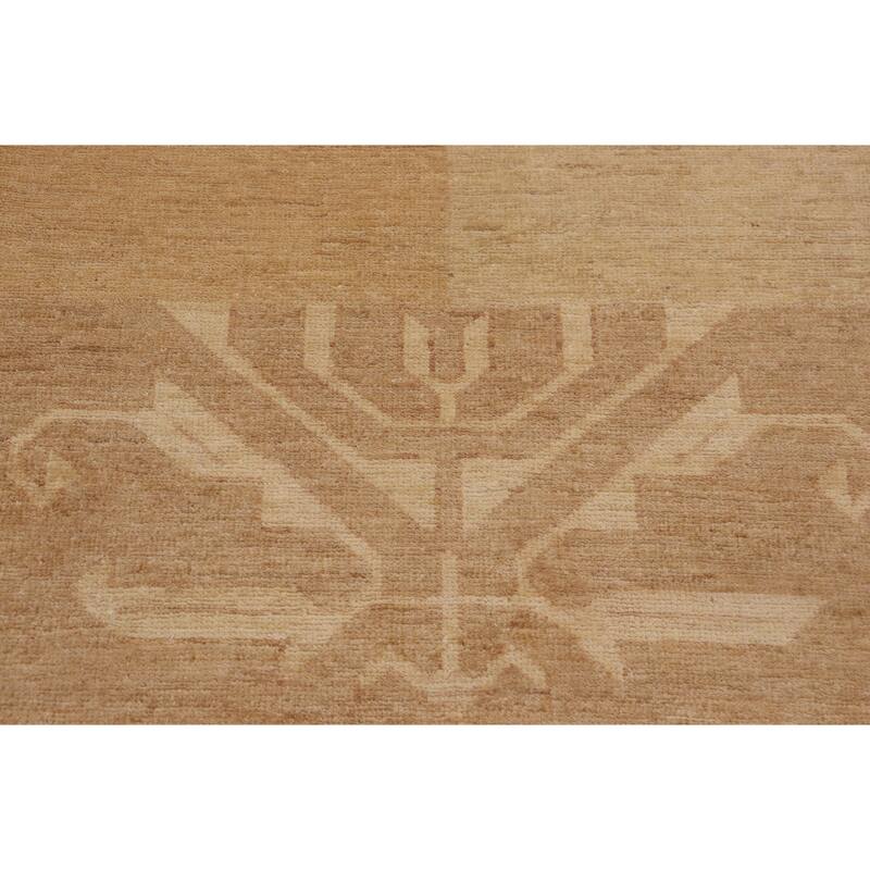 Rustic Bohemian Ri Gabbeh Hand Knotted Wool Area Rug