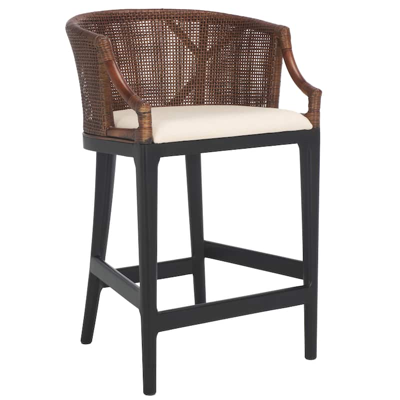 SAFAVIEH Home Brando Counter Stool - 22"W x 21"D x 35"H