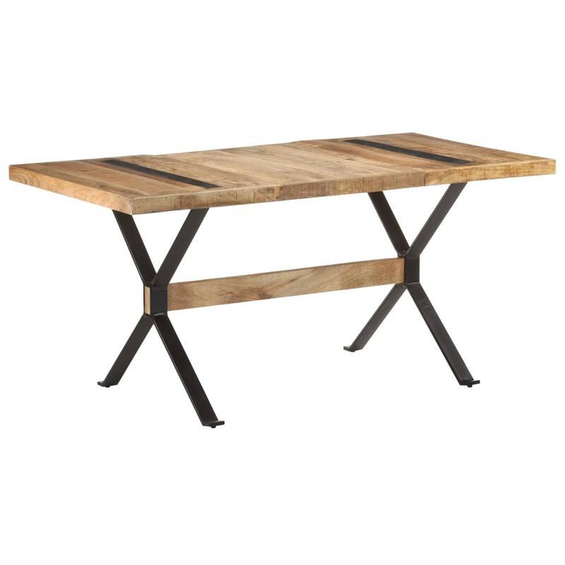 vidaXL Dining Table Wooden Dinner Bistro Table for Dining Room Kitchen Office
