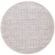 preview thumbnail 36 of 87, SAFAVIEH Handmade Cambridge Myrtis Modern Moroccan Wool Area Rug 4' Round - Lavender/Ivory - Round