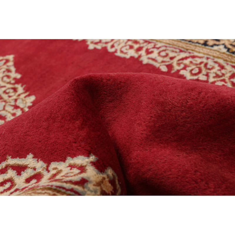 ECARPETGALLERY Hand-knotted Anatolian Vintage Red Wool Rug - 2'7 x 13'1
