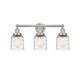 Option Brushed Satin Nickel / Clear Deco Swirl