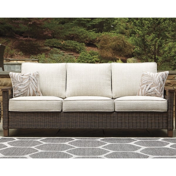 Paradise Trail 3 Piece Outdoor Seating - Medium Brown Paradise Trail 3 Piece Outdoor Seating - Medium Brown