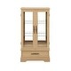 preview thumbnail 28 of 33, Lighted Curio Cabinet with Tempered Glass Doors and Adjustable Shelf