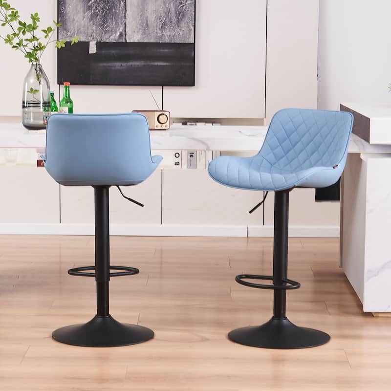 Counter Height Modern Barstools Set of 2 Kitchen Bar stools Side Counter Stools