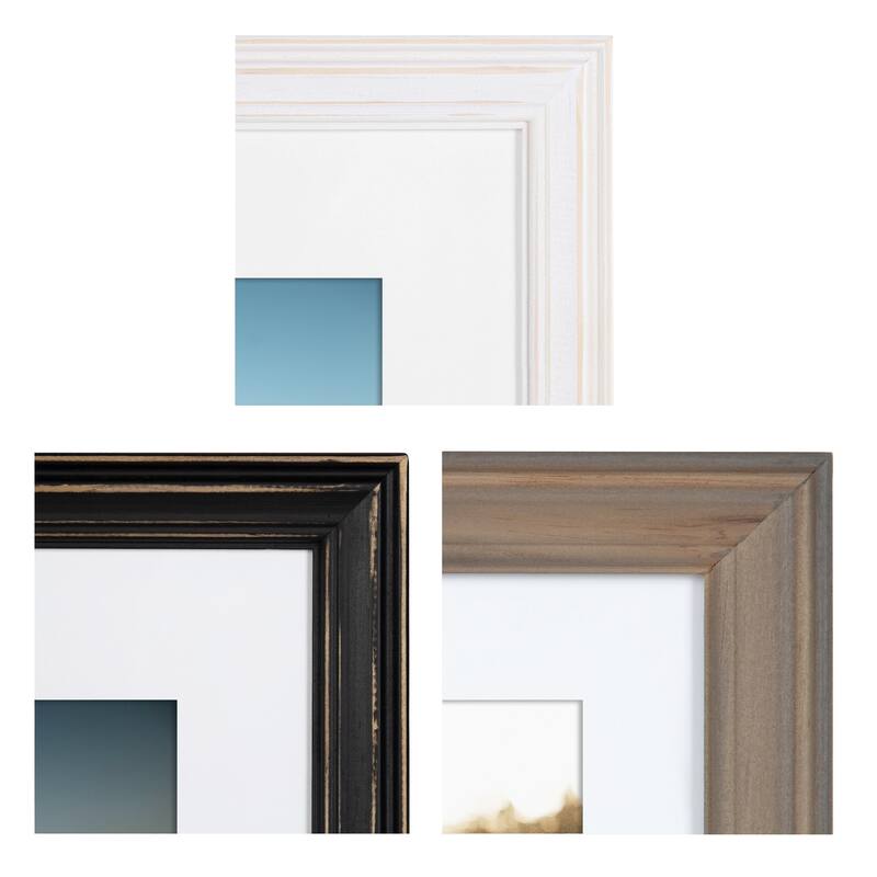 Kate and Laurel Bordeaux Expression Gallery Wall Kit