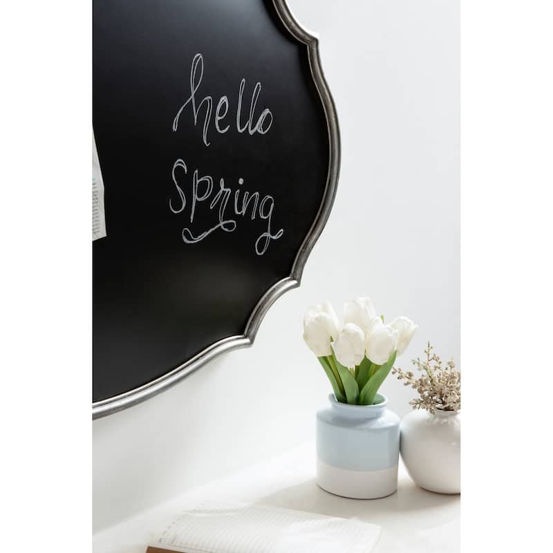Kate and Laurel Leanna Framed Chalkboard
