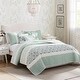 preview thumbnail 15 of 68, Madison Park Vanessa 6 Piece Cotton Percale Quilt Set with Throw Pillows