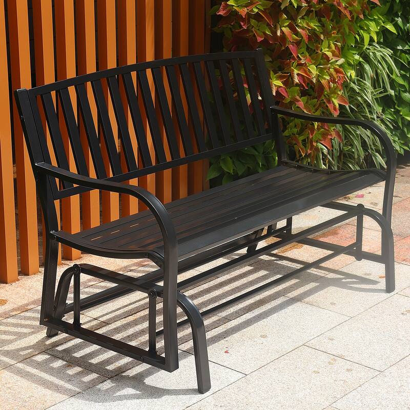 Maypex Double Seaters Steel Glider Bench