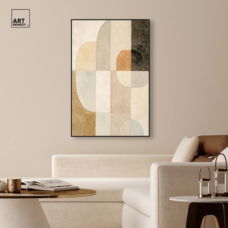 Overlapping Planes I Canvas by Art Remedy