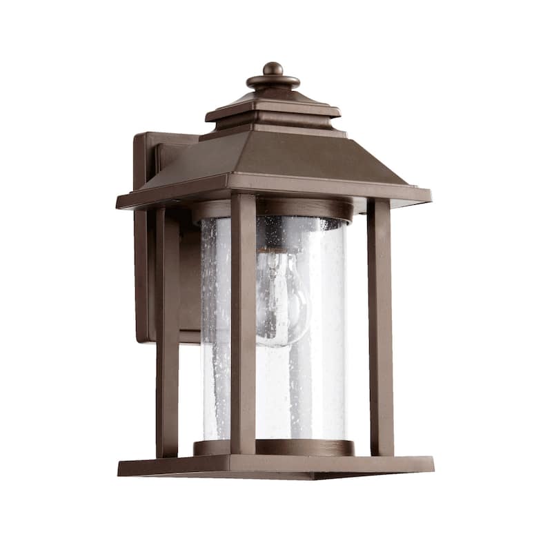 Quorum International Crusoe Single Light 12" Tall Outdoor Wall Sconce