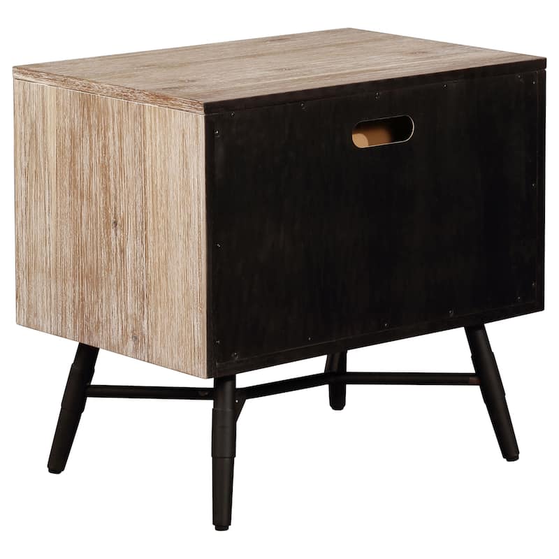 Marlow Platform Bedroom Set Rough Sawn Multi
