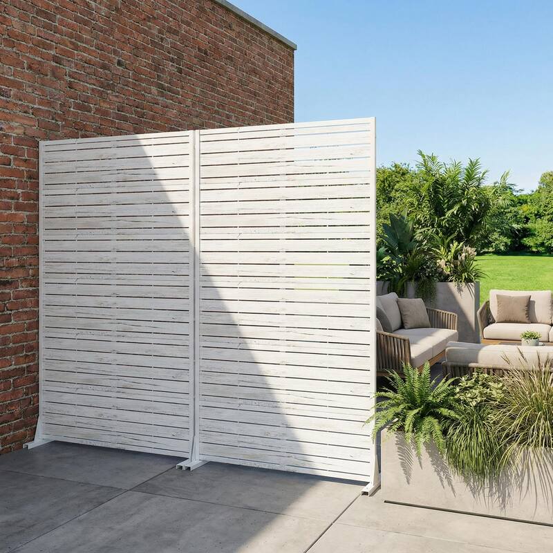 Outdoor Metal Privacy Screen Fence Panel