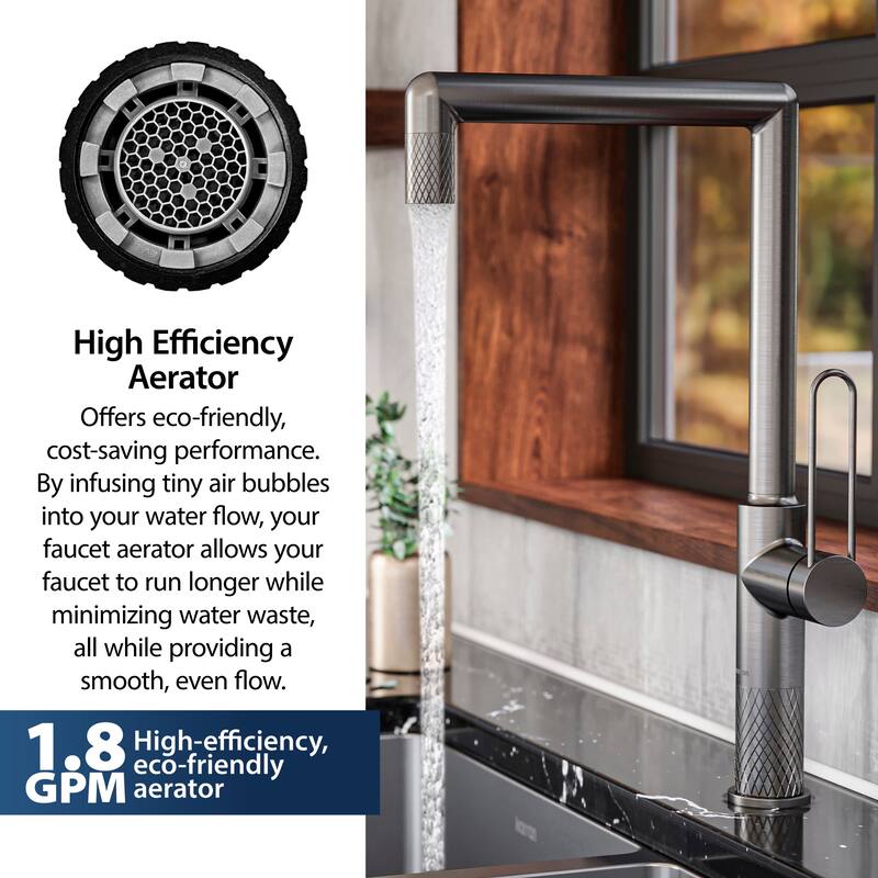 Karran Sherman KKF370 Single Handle Kitchen Faucet