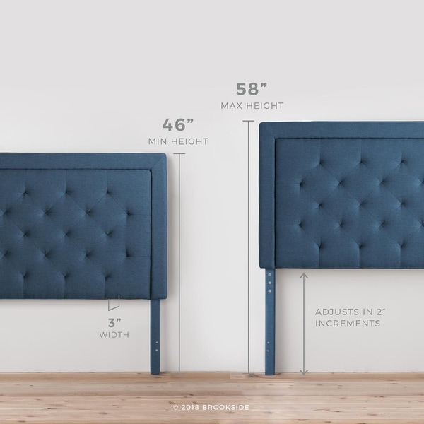 Brookside Upholstered Headboard with Diamond Tufting On Sale