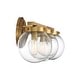 preview thumbnail 5 of 8, Trade Winds Linda 3-Light 24" Bathroom Vanity Light