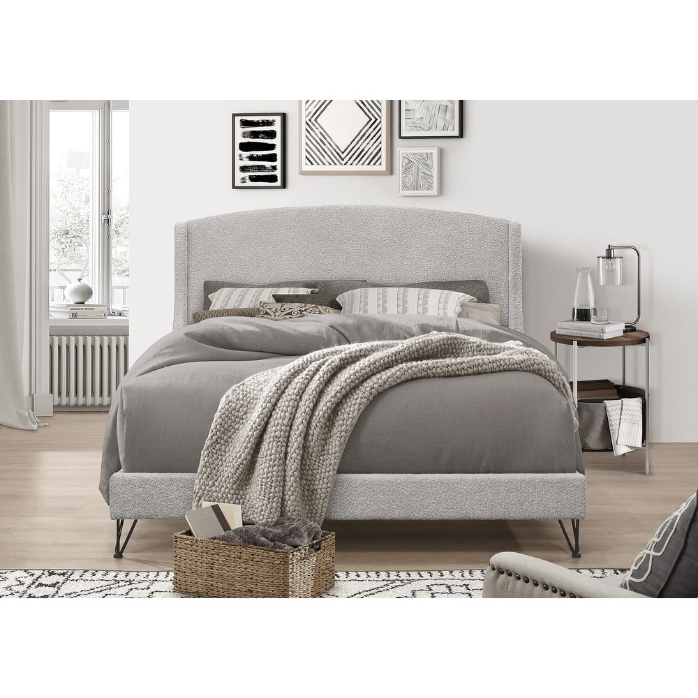 Clayfell Natty Upholstered Panel Bed