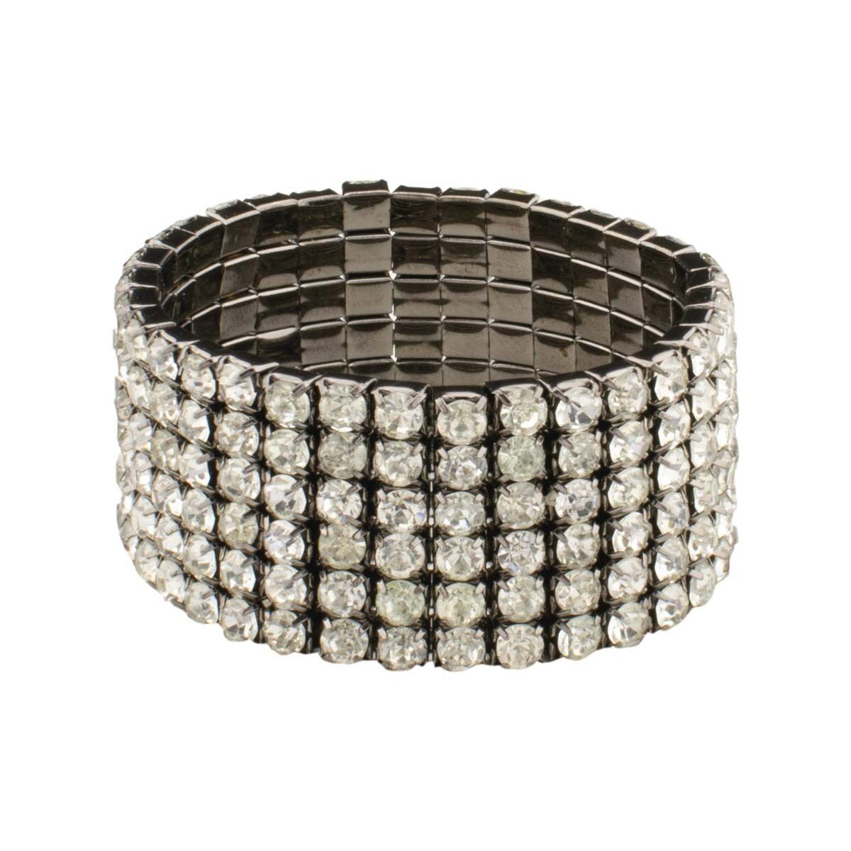 Sparkles Home Rhinestone Elastic Napkin Ring Set of 4