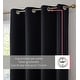 preview thumbnail 13 of 74, Dakota Complete Blackout Drapery Heavy Thermal Insulated Efficient Window Curtain Grommet Panels, 2 Panels
