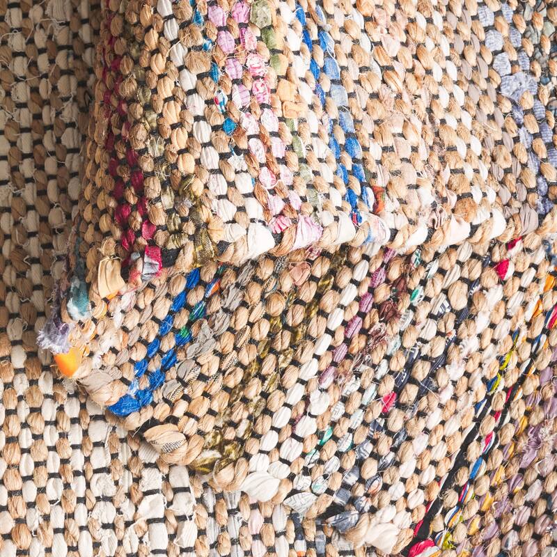 SAFAVIEH Handmade Cape Matsje Cod Denim & Jute Rug