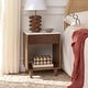 preview thumbnail 13 of 12, SAFAVIEH Lyubov Nightstand with Drawer, Shelf & Marble Top
