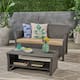 Option brown + tan cushion