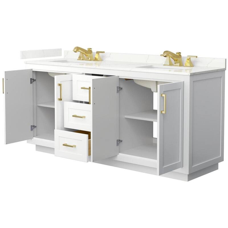 Wyndham Collection WCF292972D-QTZ-US3MXX Miranda 72" Free Standing