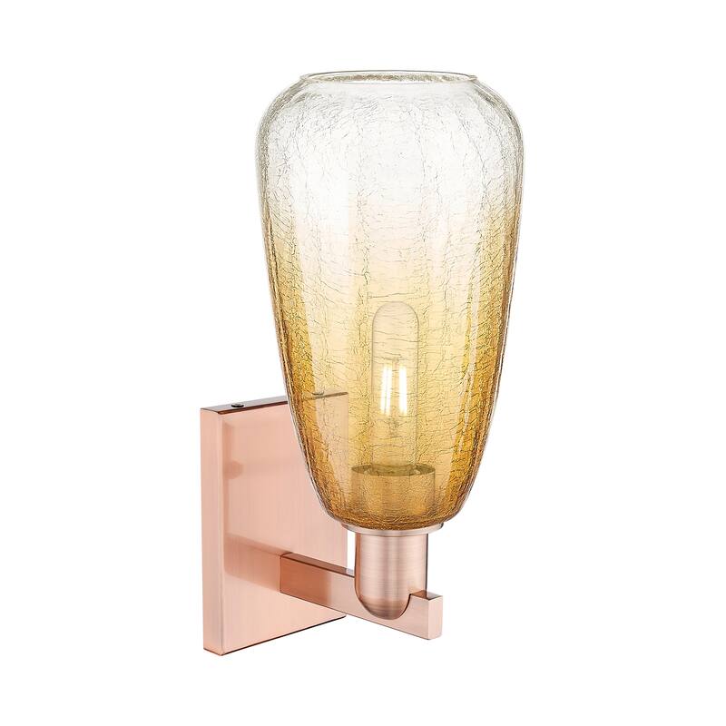 Innovations Lighting Downtown Urban - Brookhaven Almond - 1 Light 6" Wall-mounted Sconce