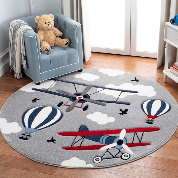 Safavieh Carousel Kids Turi Airplane Rug. Opens flyout.