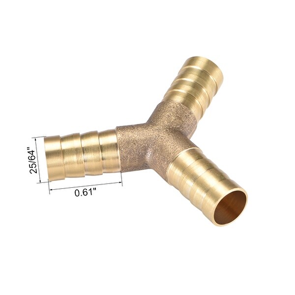25 PC 3//8/" UNION COMPRESSION FITTINGS BRASS 10 mm