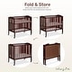 preview thumbnail 6 of 4, Dream On Me, 3 in 1 Folding Portable Crib