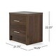 preview thumbnail 20 of 34, Berrett 3 Piece 6 Drawer Dresser and Nightstand Bedroom Set by Christopher Knight Home
