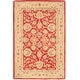 preview thumbnail 164 of 170, SAFAVIEH Anatolia Angeline Traditional Oriental Hand-spun Wool Rug 4' x 6' - Red/Ivory - Rectangle