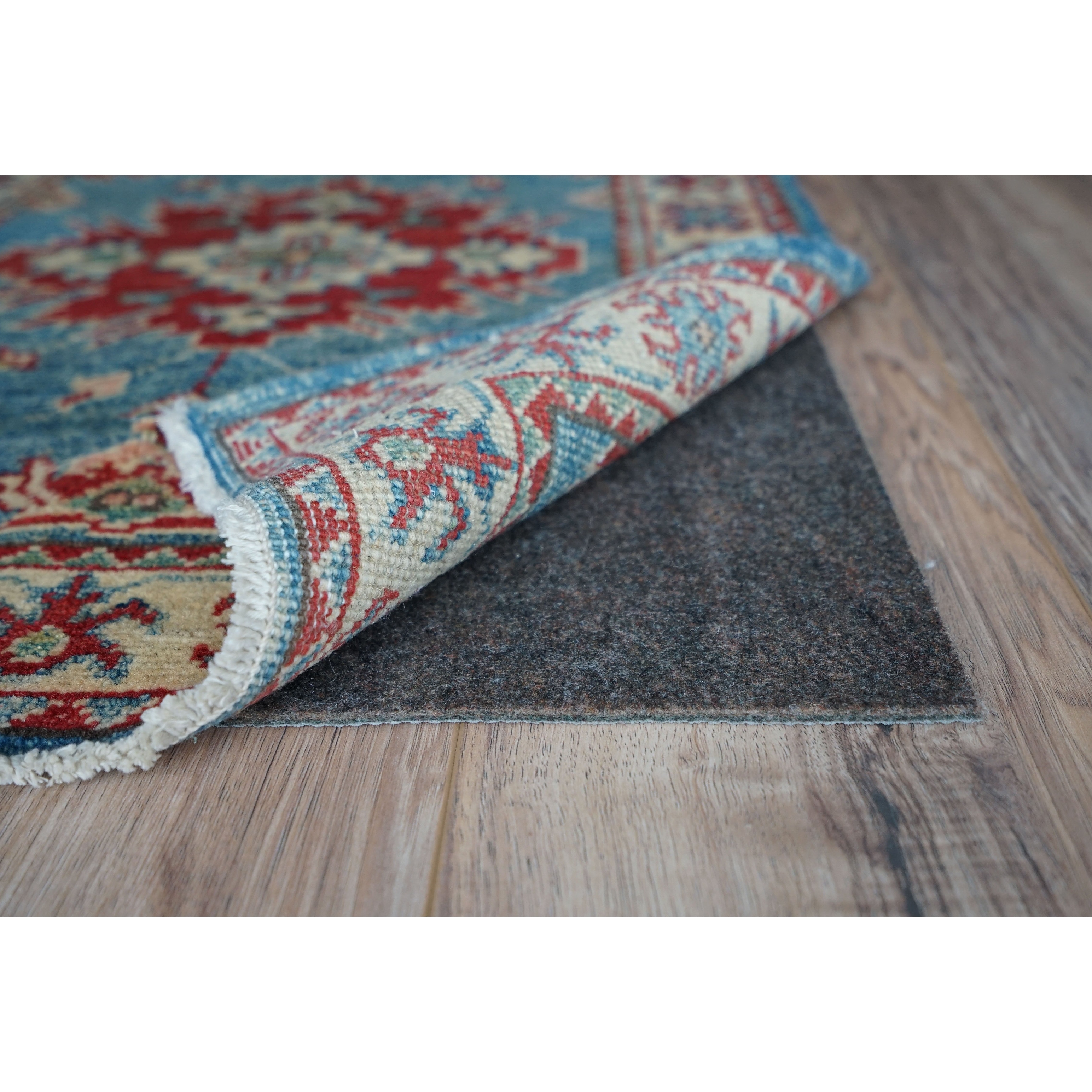 Style Haven Deluxe Grip Multi-surface Area Rug Pad - Grey - On