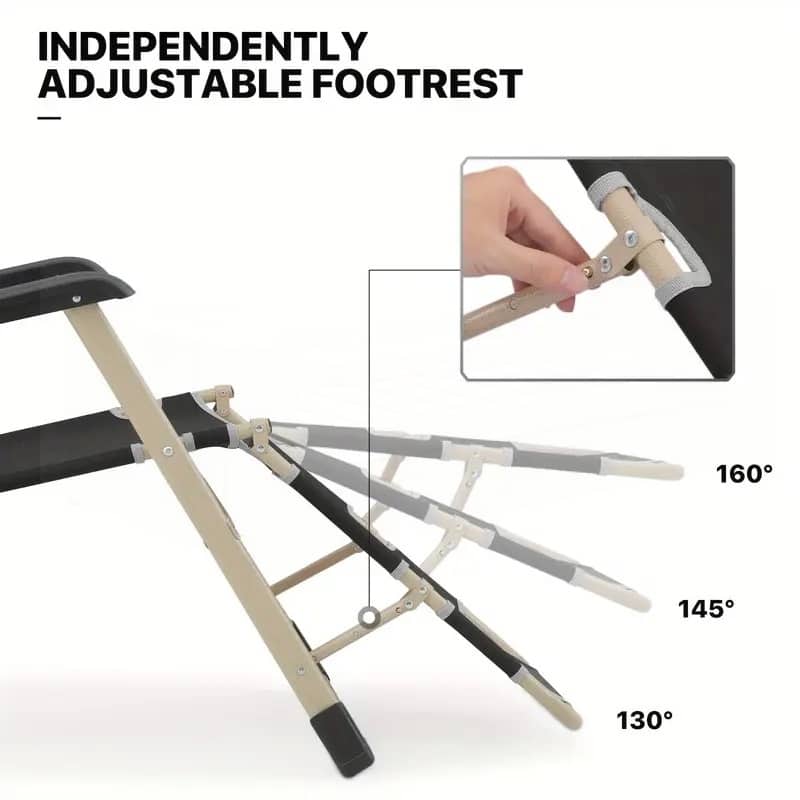 Premium Foldable Chaise Lounge