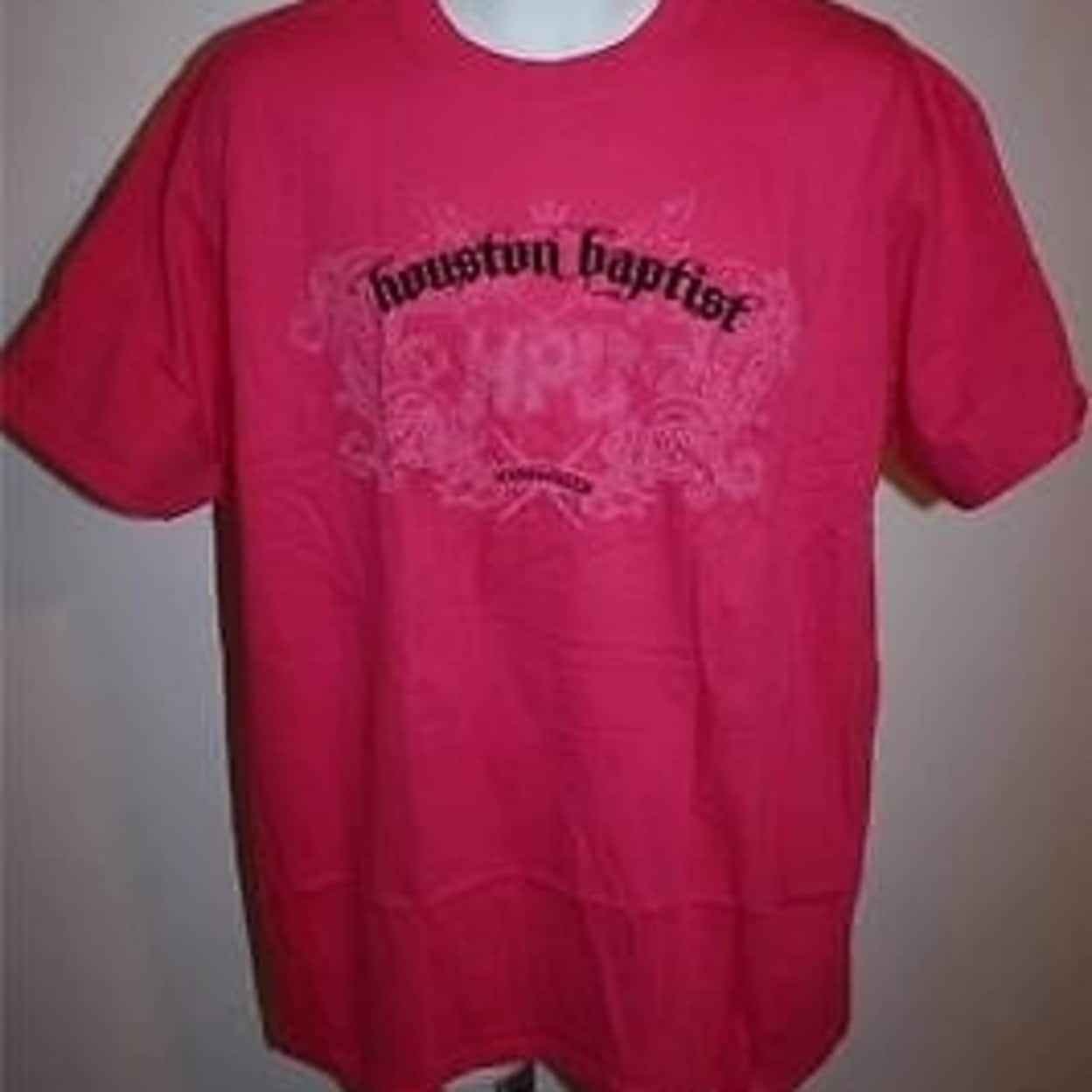 Shop Flaw Houston Baptist University Womens Small S Pink J America T Shirt 29go Overstock 23075729