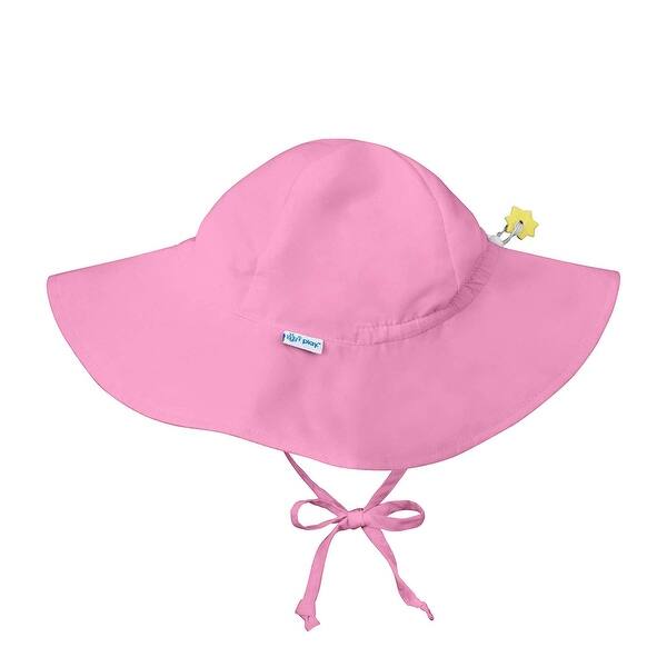 Shop I Play Baby Solid Brim Sun Protection Hat Light Pink Light Pink Size 9 18mo Overstock 28815371