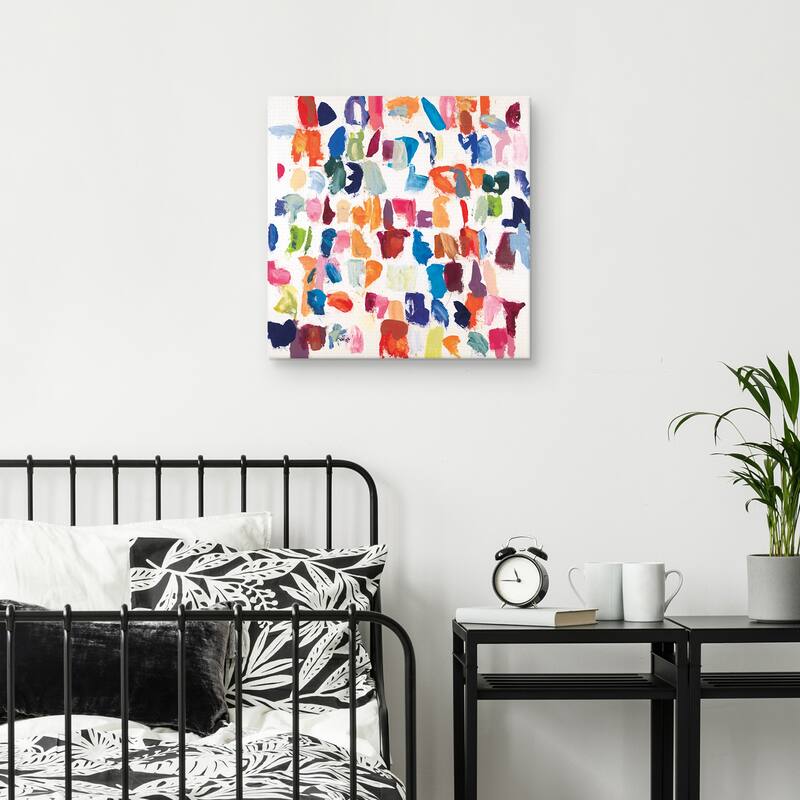 Speak Without Saying Anything by Randy Hibberd Canvas Art Print