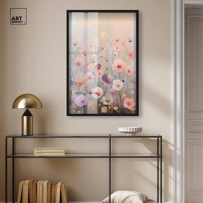 Tiny Blooms II Shadowbox by Art Remedy