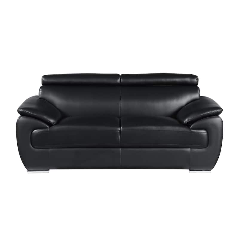 Genuine Leather Loveseat