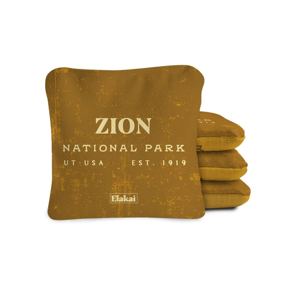 Zion National Park Dual Sided Pro Cornhole Bags (Set of 4)