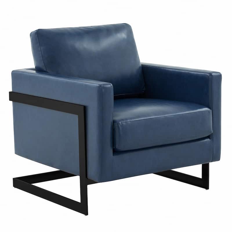 Lincoln Upholstered Velvet Single-Seater Sofa Fabric Accent Chair in Stainless Steel with Removable Cushions - 35"