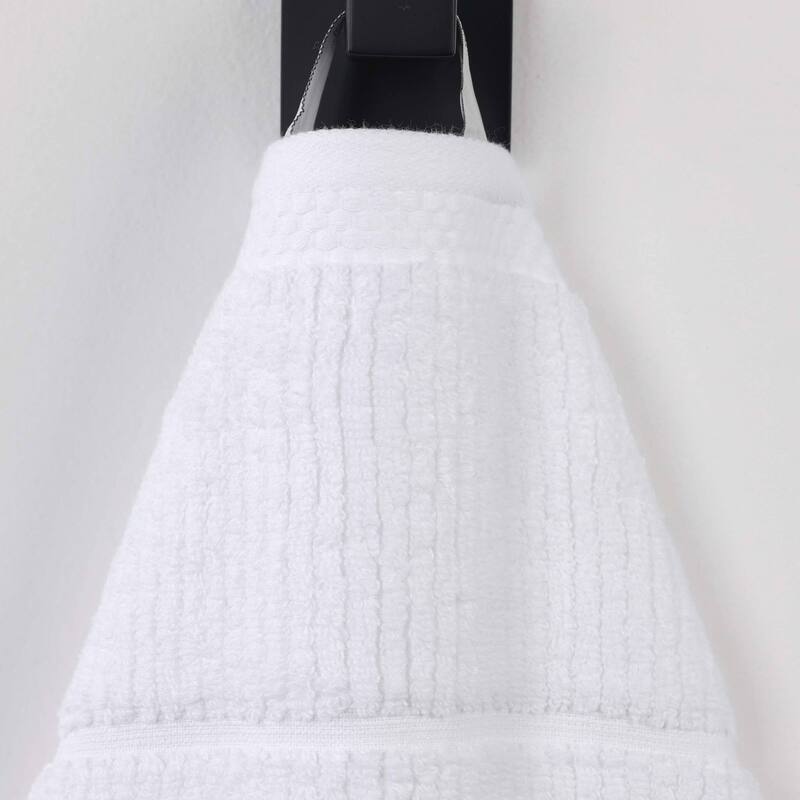 Superior Milo Smart Twist Viscose Cotton Blend Bath Towels, Set of 2