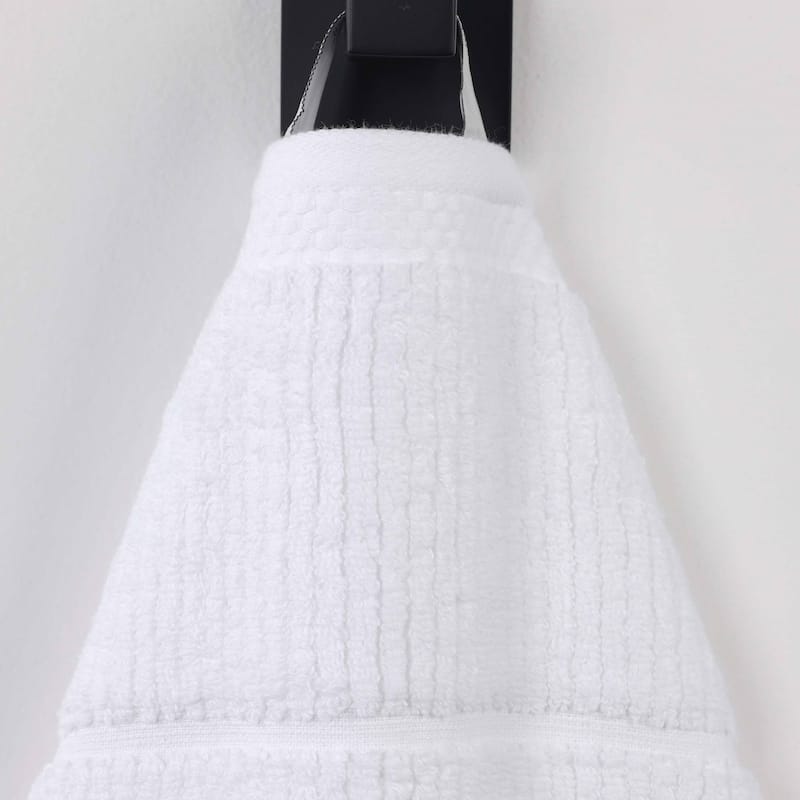 Superior Milo Smart Twist Viscose Cotton Blend Face Towels Washcloths, Set of 12