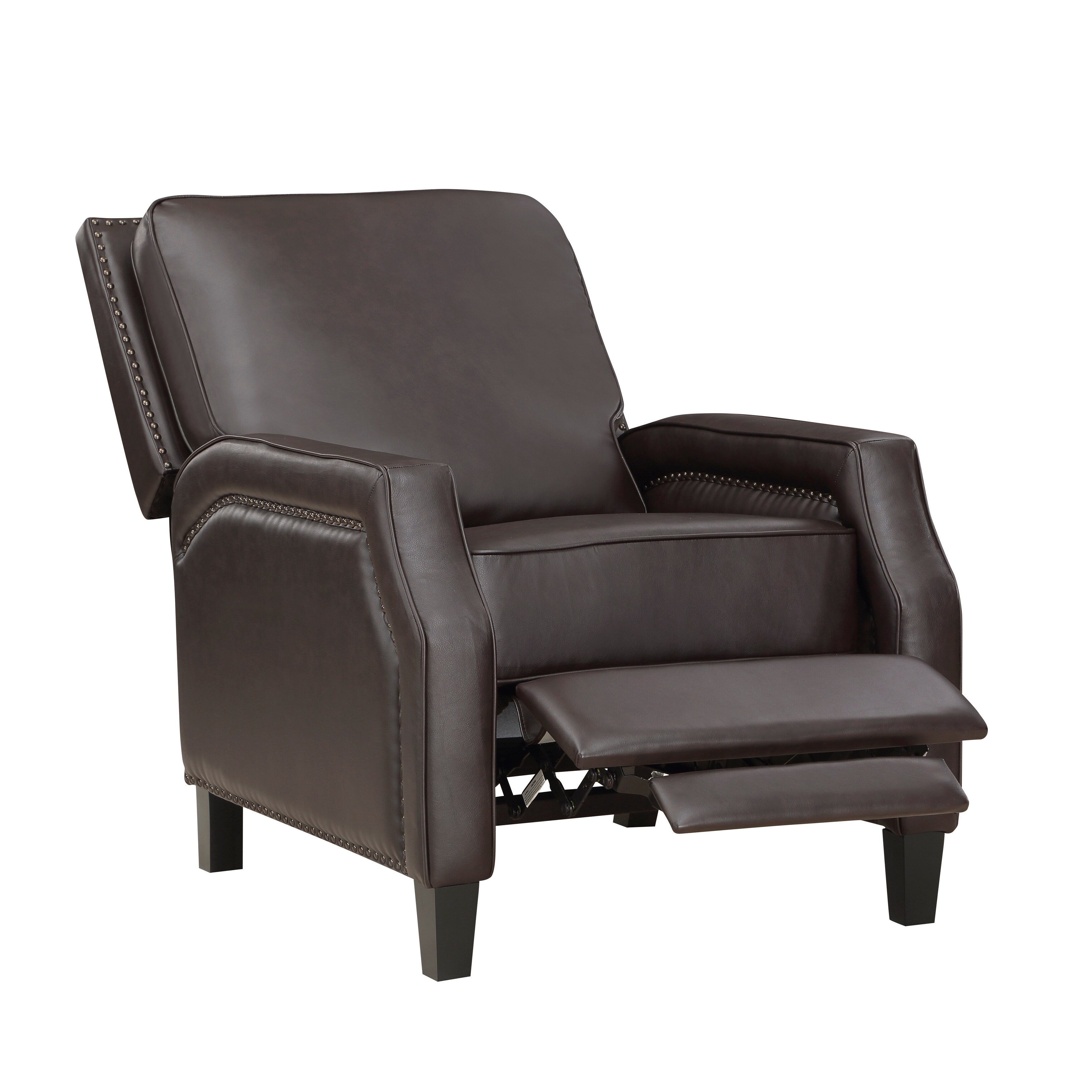 Beckett leather store pushback recliner